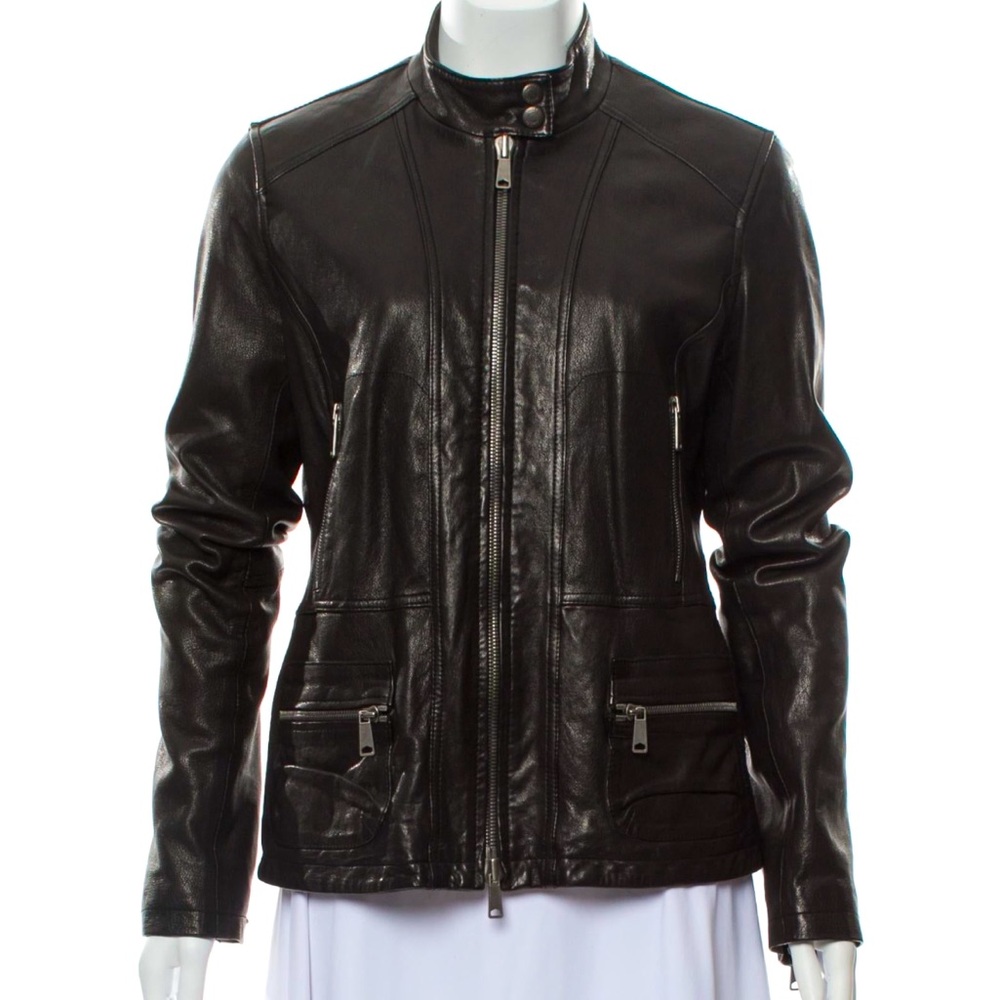 Vince sheepโs leather jacket